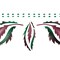 Traditional Oak Leaf Wall Stencil | 1001 by Designer Stencils | Floral Stencils | Reusable Art Craft Stencils for Painting on Walls, Canvas, Wood | Reusable Plastic Paint Stencil for Home Makeover | Easy to Use & Clean Art Stencil